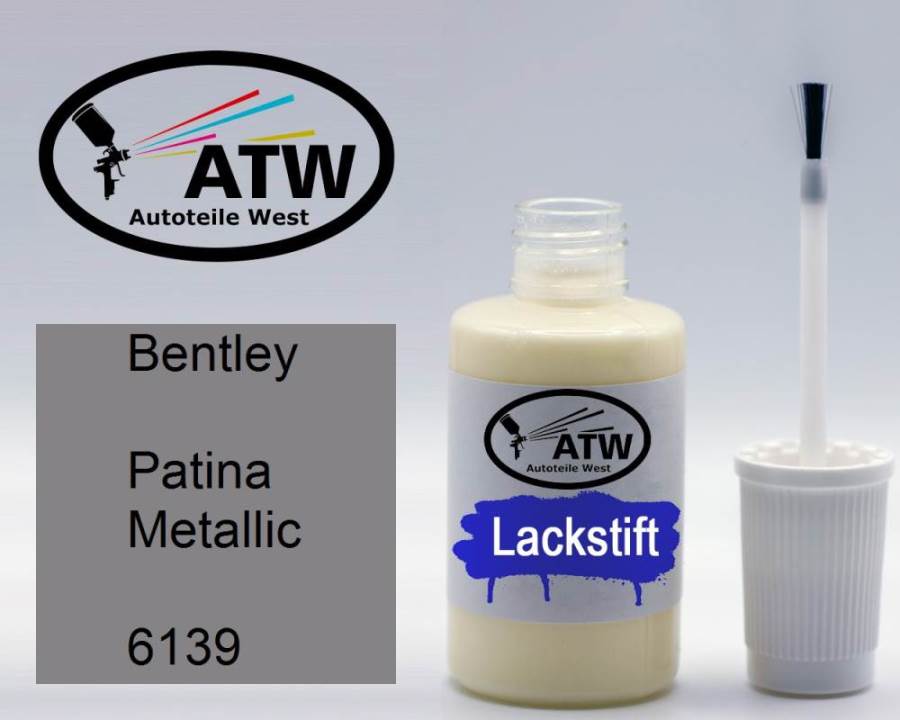 Bentley, Patina Metallic, 6139: 20ml Lackstift, von ATW Autoteile West.